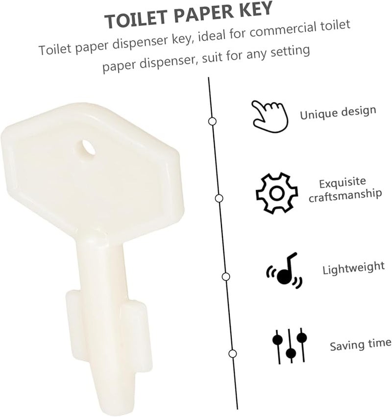 استبدال أسطوانة قفل المفتاح البلاستيكية لموزع المناشف الورقية - Image 4